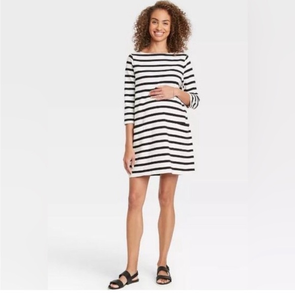 The Nines by HATCH Dresses & Skirts - The nine at Hatch maternity striped dress size XXL
